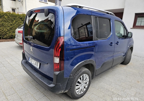Peugeot Rifter cena 64900 przebieg: 126700, rok produkcji 2019 z Gliwice małe 211